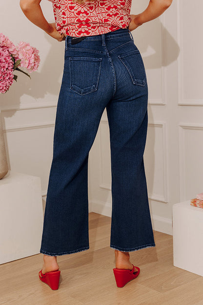 JUST USA Maeve High Waist Wide Leg Jean