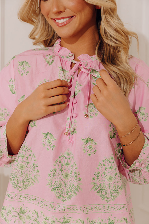 Garden Party Muse Floral Top