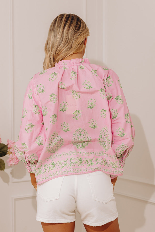 Garden Party Muse Floral Top