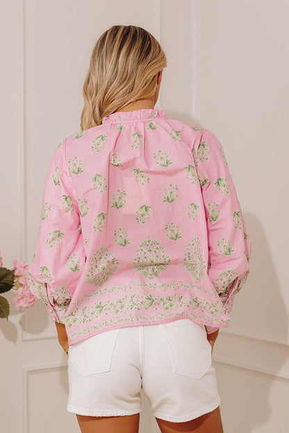Garden Party Muse Floral Top